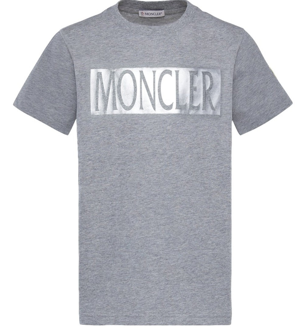 Moncler Short Sleeve Logo Top