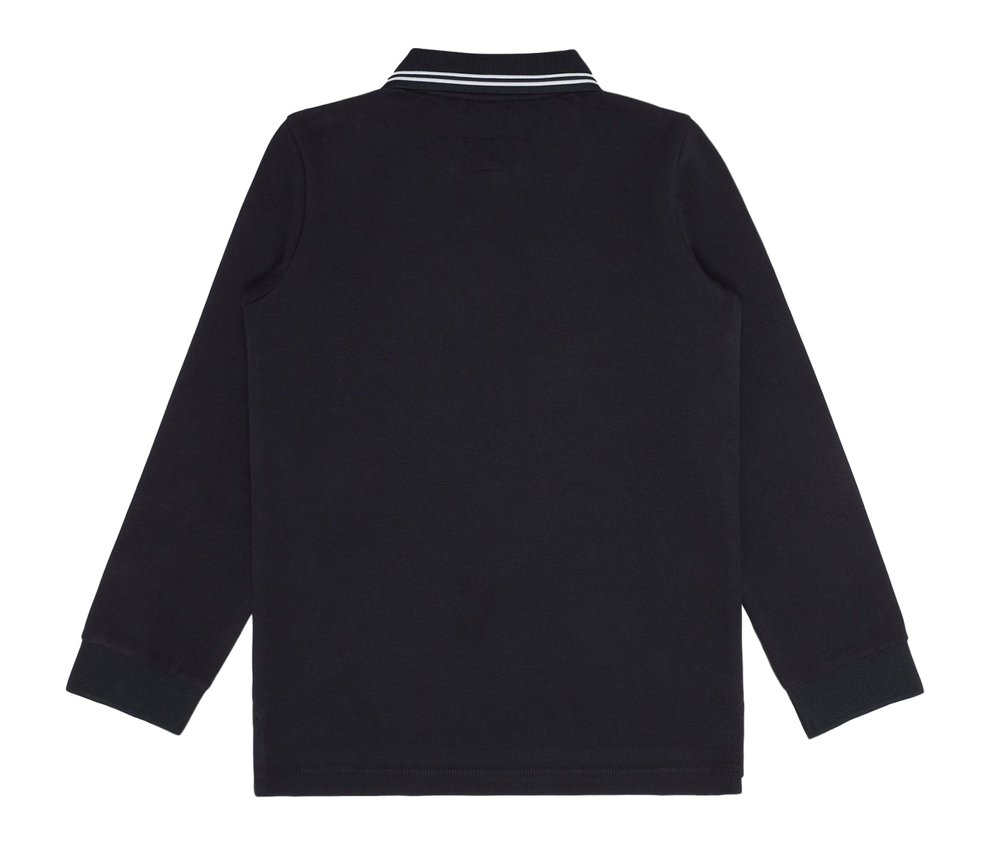 Armani Junior Long Sleeve Polo Shirt