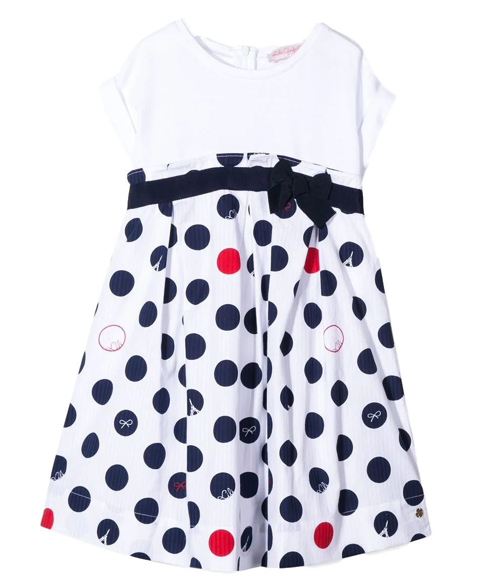 Lili Gaufrette Gove Dots Dress