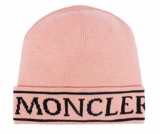 Moncler Lettering Knit Hat