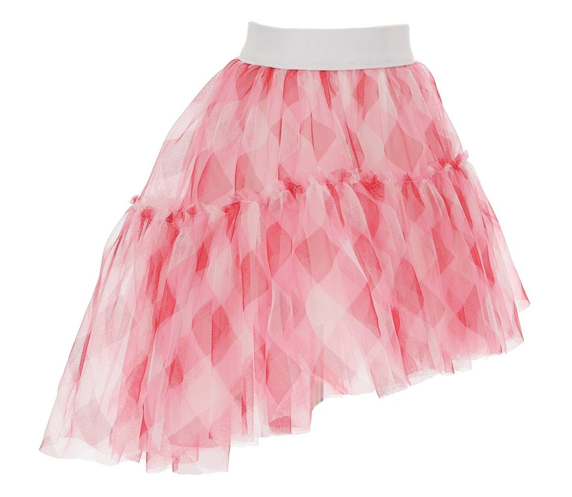 Monnalisa Tulle High Low Skirt