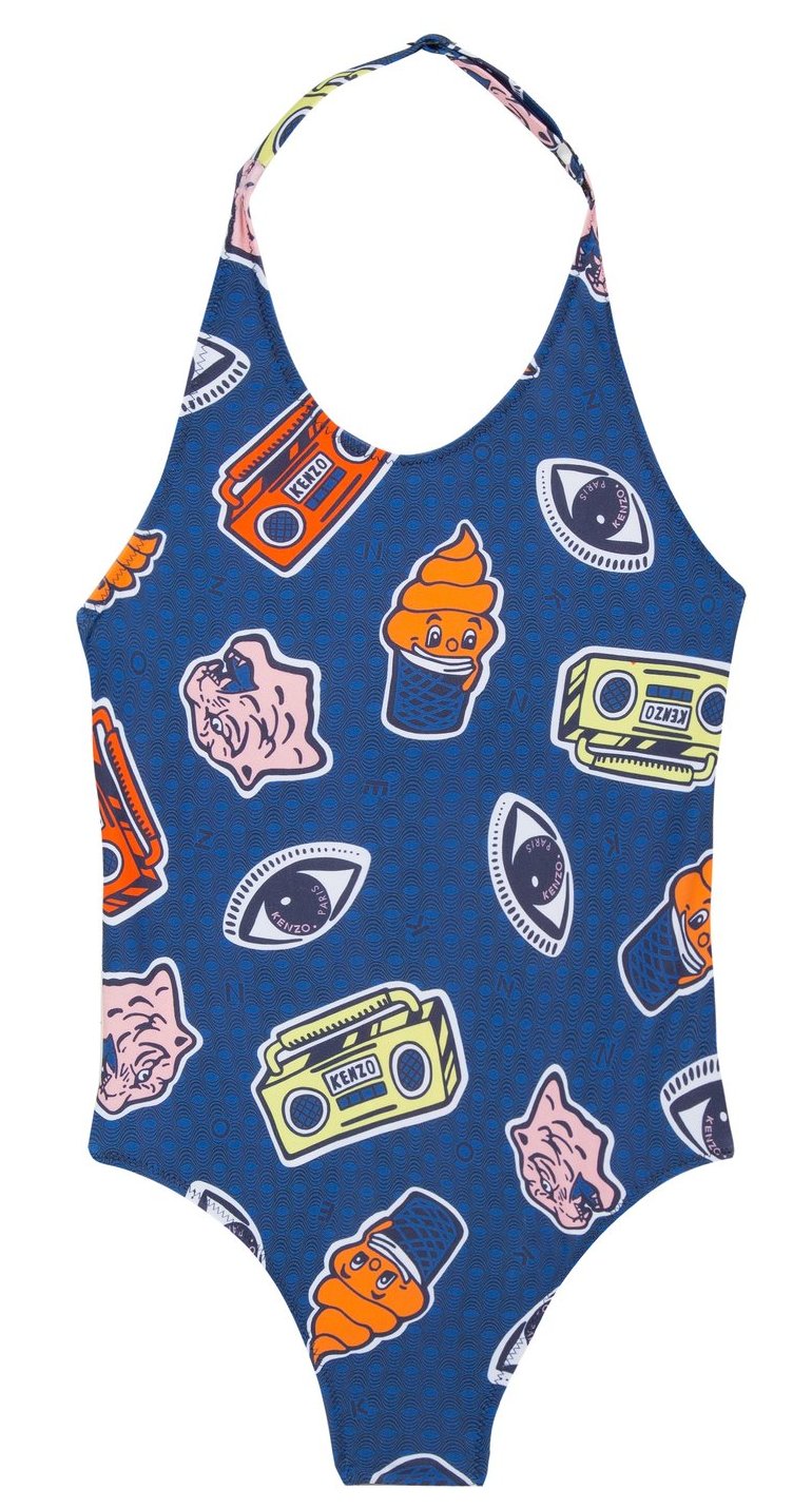 Kenzo Frannie 1pc Print Swimsuit