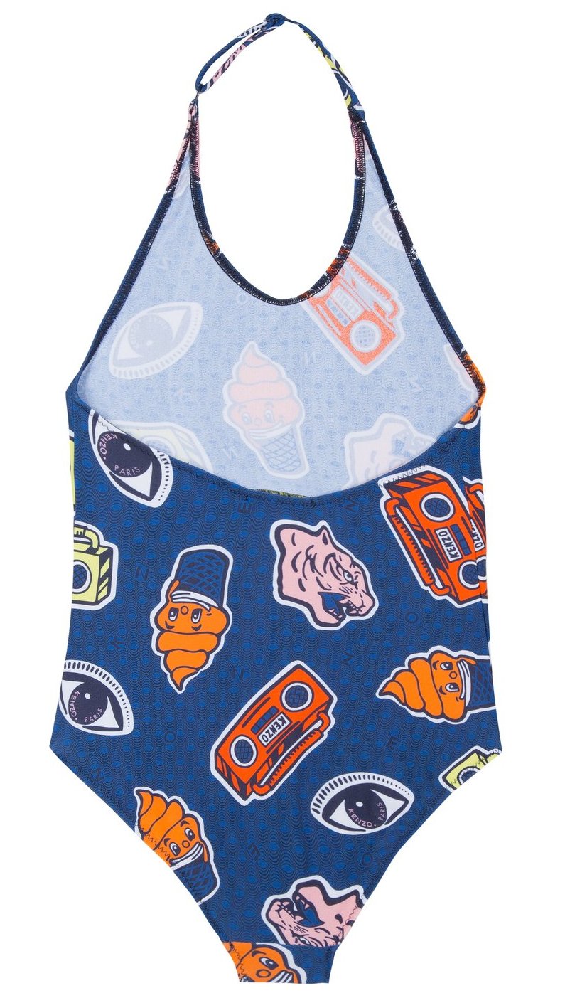 Kenzo Frannie 1pc Print Swimsuit