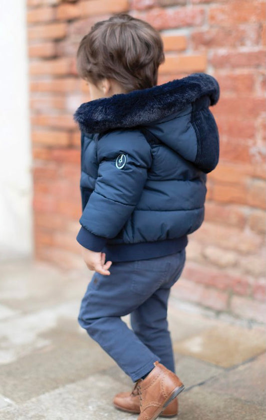 Tartine et Chocolat Hooded Puffer Jacket