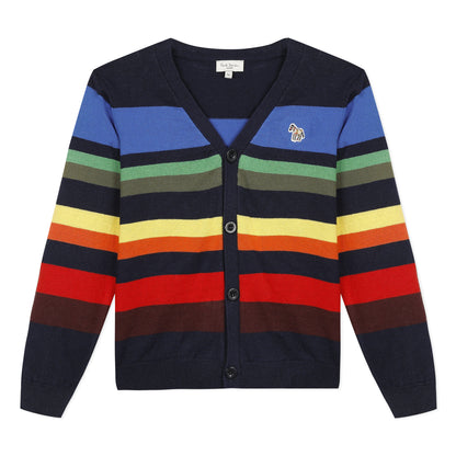 Paul Smith Junior Aleth Striped Cardigan