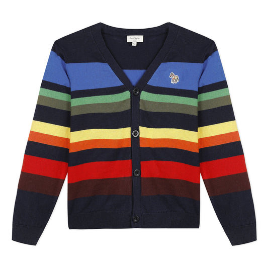 Paul Smith Junior Aleth Striped Cardigan