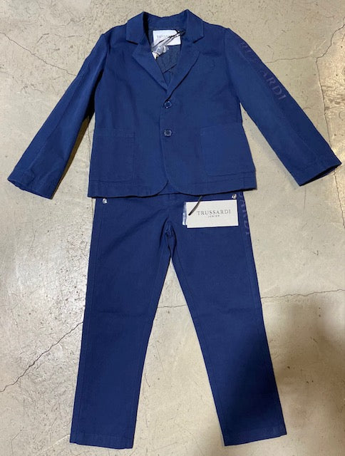 Trussardi Boys 2Pc Blazer & Pants Outfit