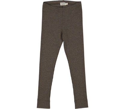 MarMar Coffee Brown Long Sleeve Henley T-Shirt w Legging 2pc Set