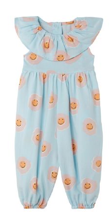 Stella McCartney Baby Girl Smiley Flowers All In One