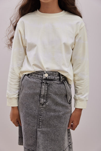 Steph Denim Pencil Skirt