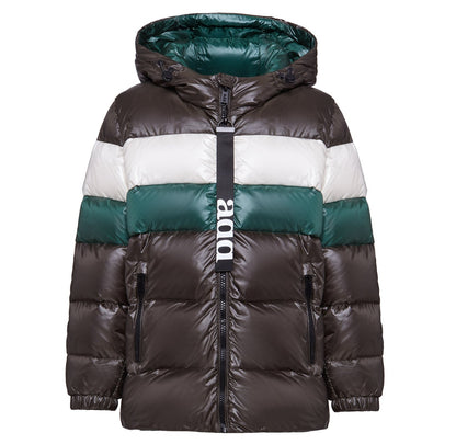 Add Outerwear Tri Tone Bomber