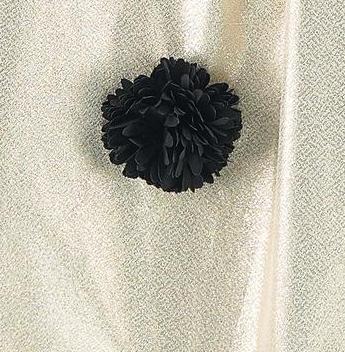 Sonia Rykiel Badia Sleeveless Taffeta Dress w/Pom Pom