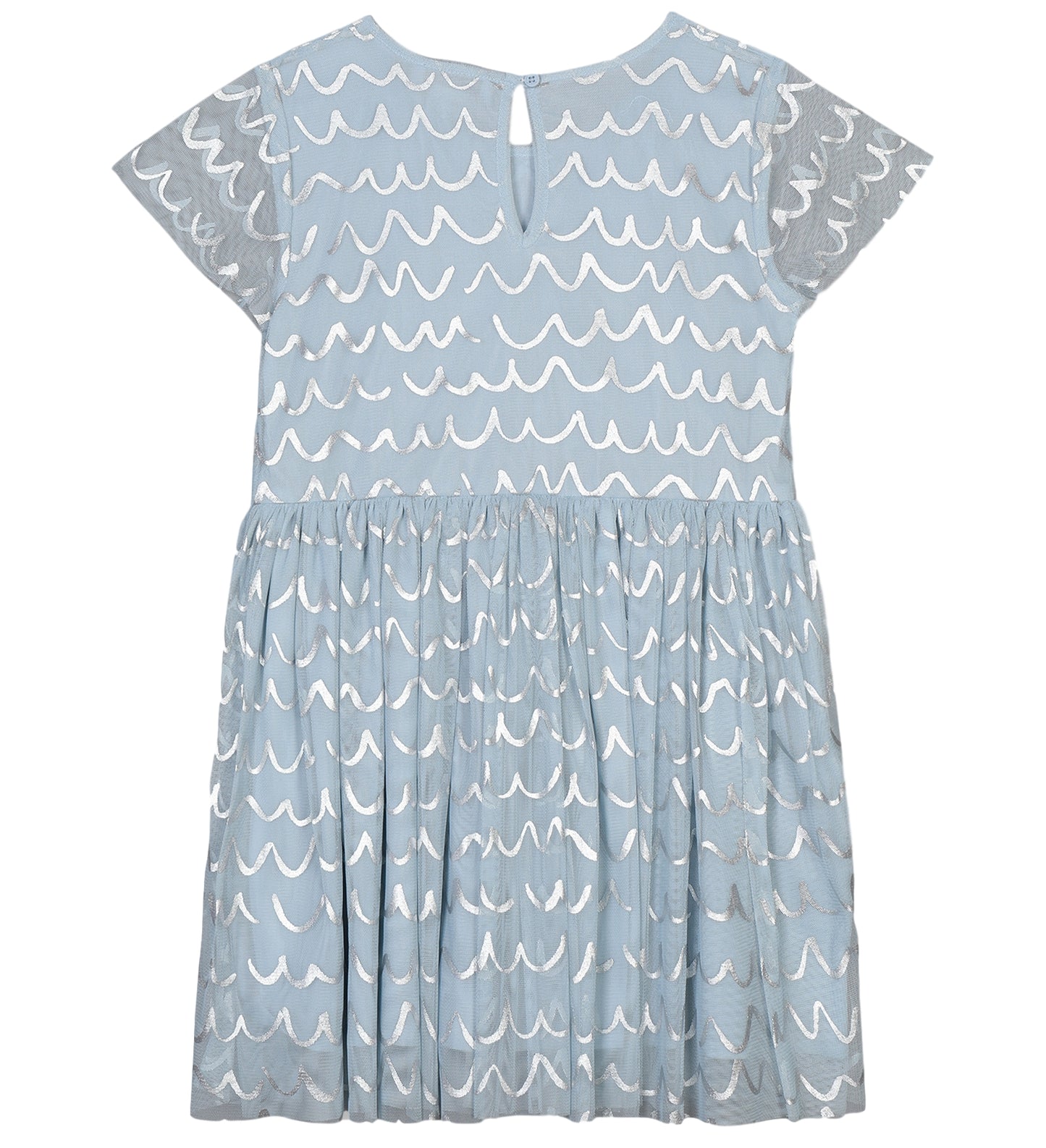 Stella McCartney Shell Foil Tulle Dress
