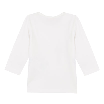 Lili Gaufrette Lhiver Girl Printed Tee Shirt