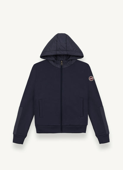 Colmar Nylon Hood Zip Sweatshirt