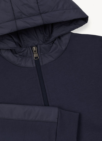 Colmar Nylon Hood Zip Sweatshirt