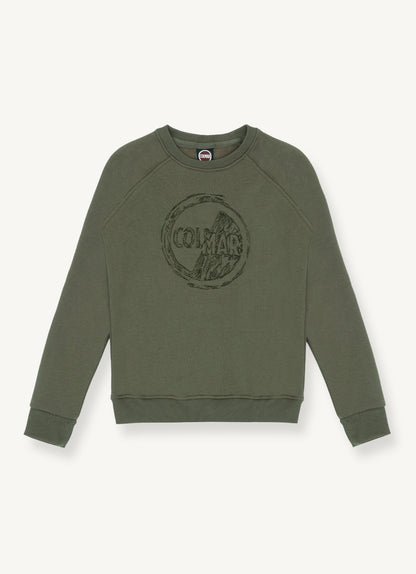 Colmar Sweat Top w/ Embroidered Front Logo