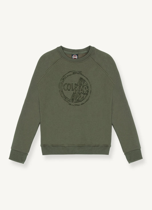 Colmar Sweat Top w/ Embroidered Front Logo