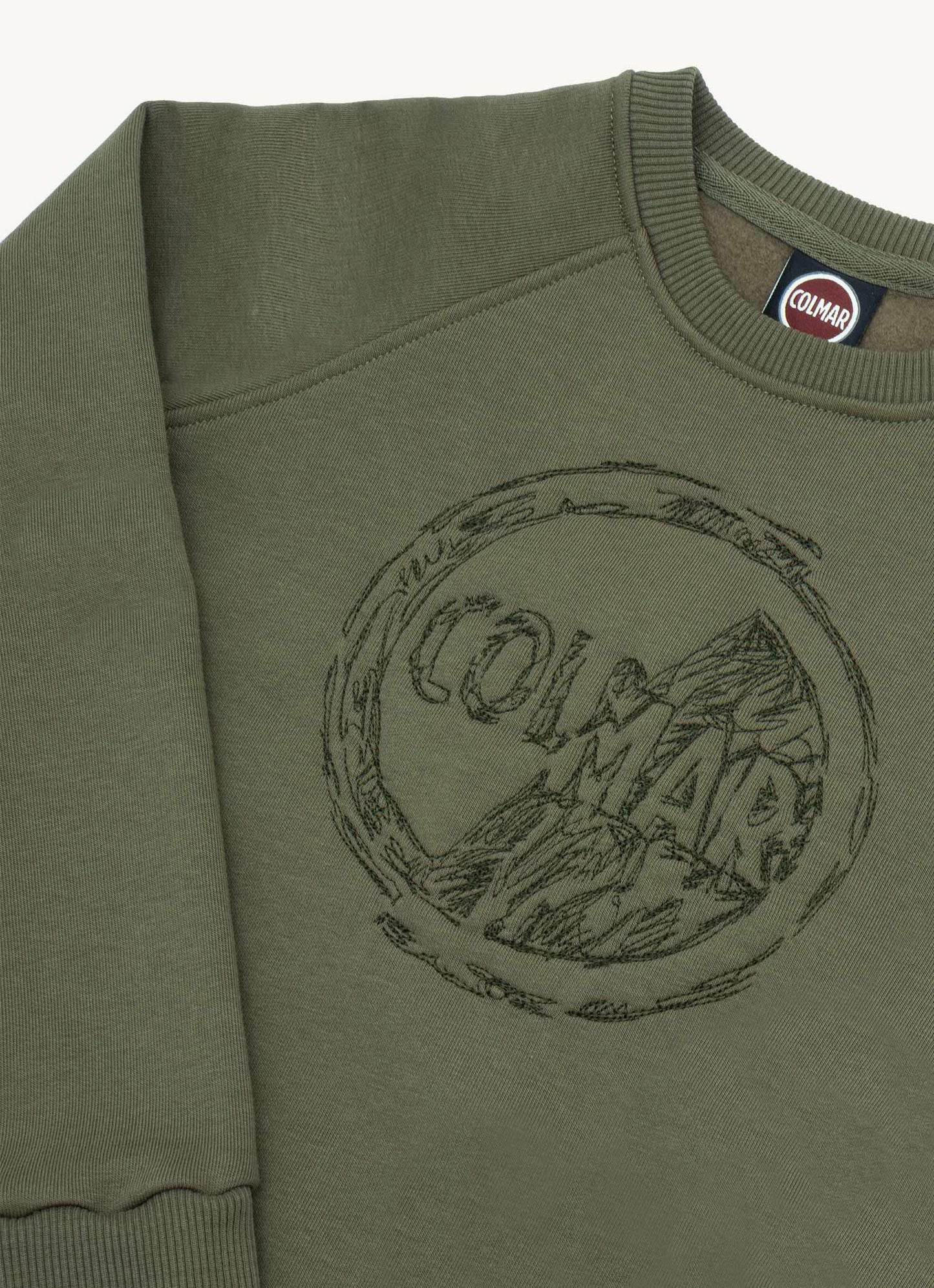 Colmar Sweat Top w/ Embroidered Front Logo
