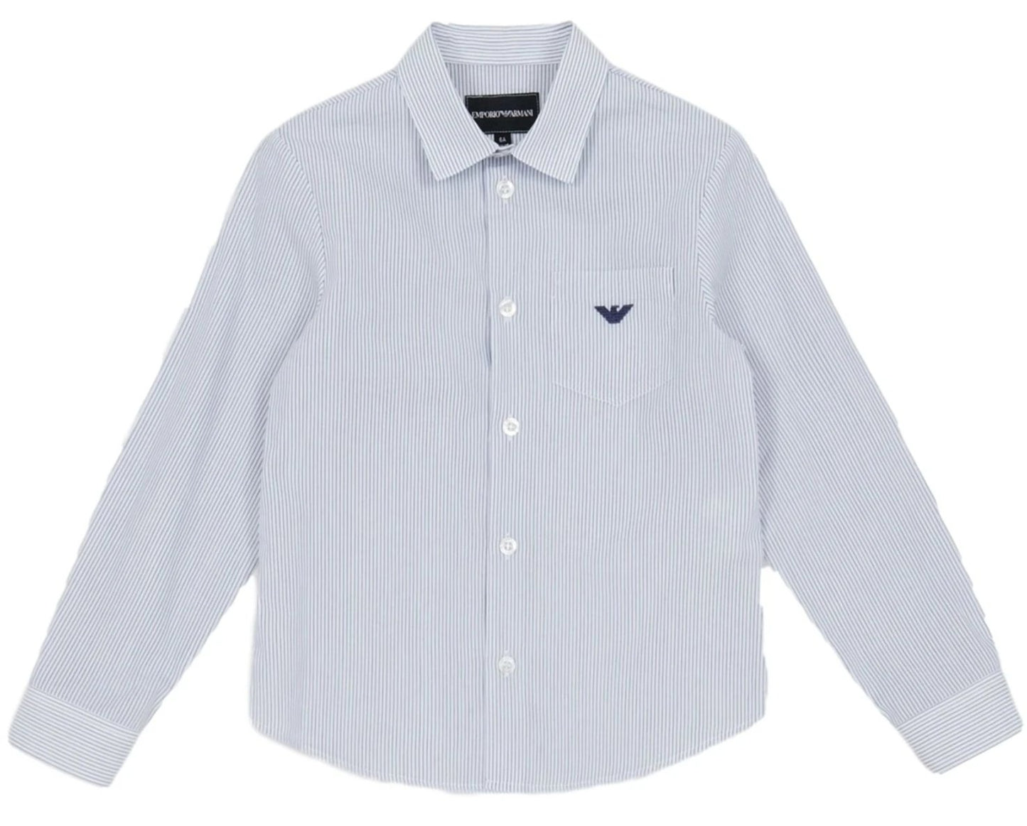 Armani Junior Pinstripe Shirt