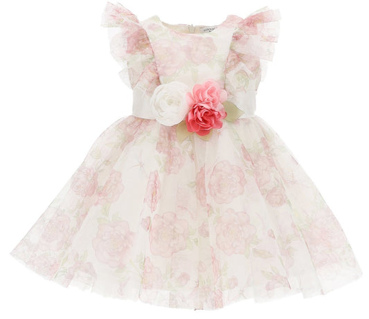 Monnalisa Toddler Girl Tulle Party Dress