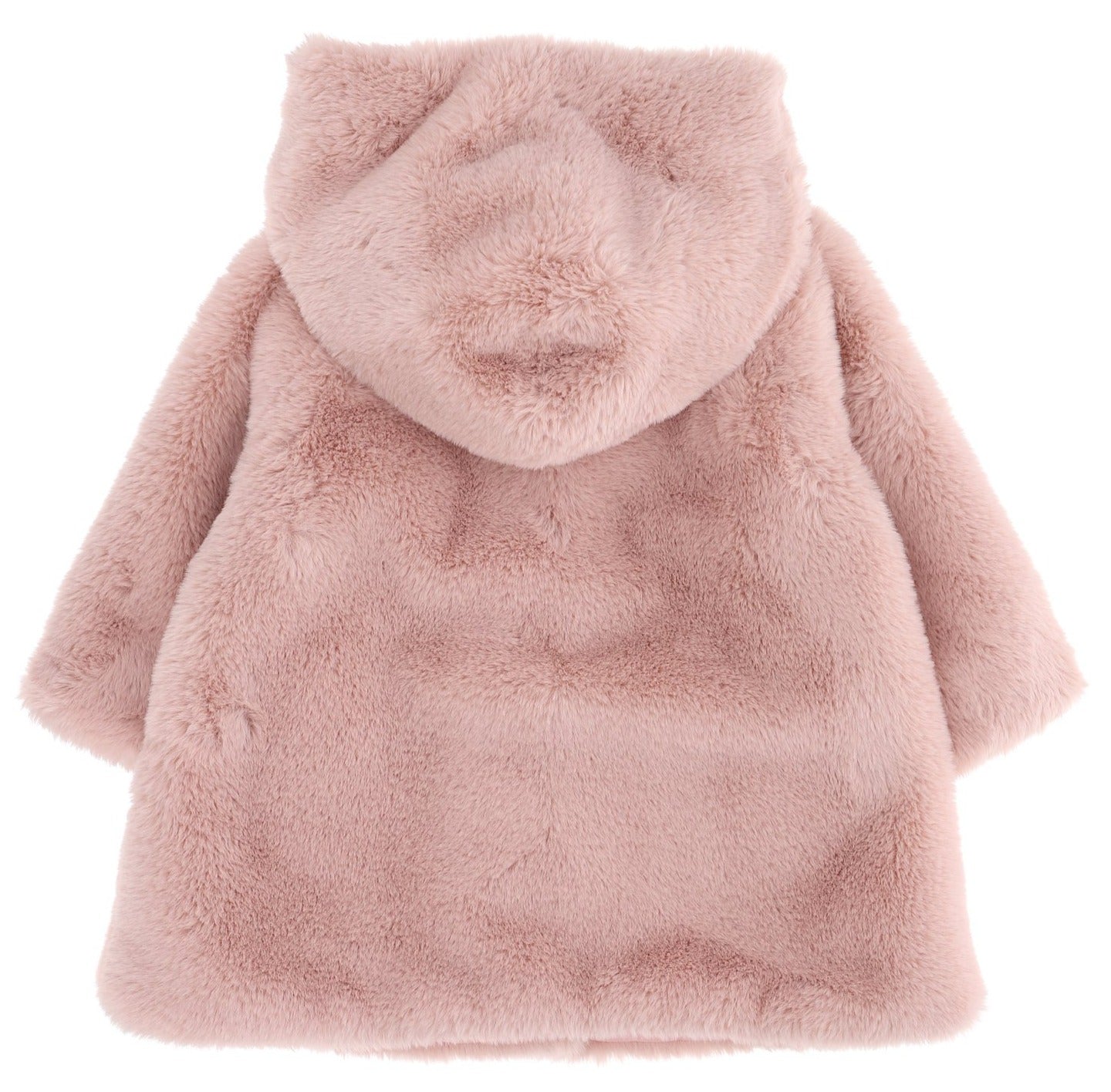Monnalisa Baby Faux Fur Coat