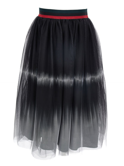 Monnalisa Tie Dye Tulle Skirt