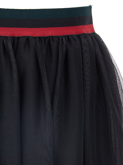 Monnalisa Tie Dye Tulle Skirt
