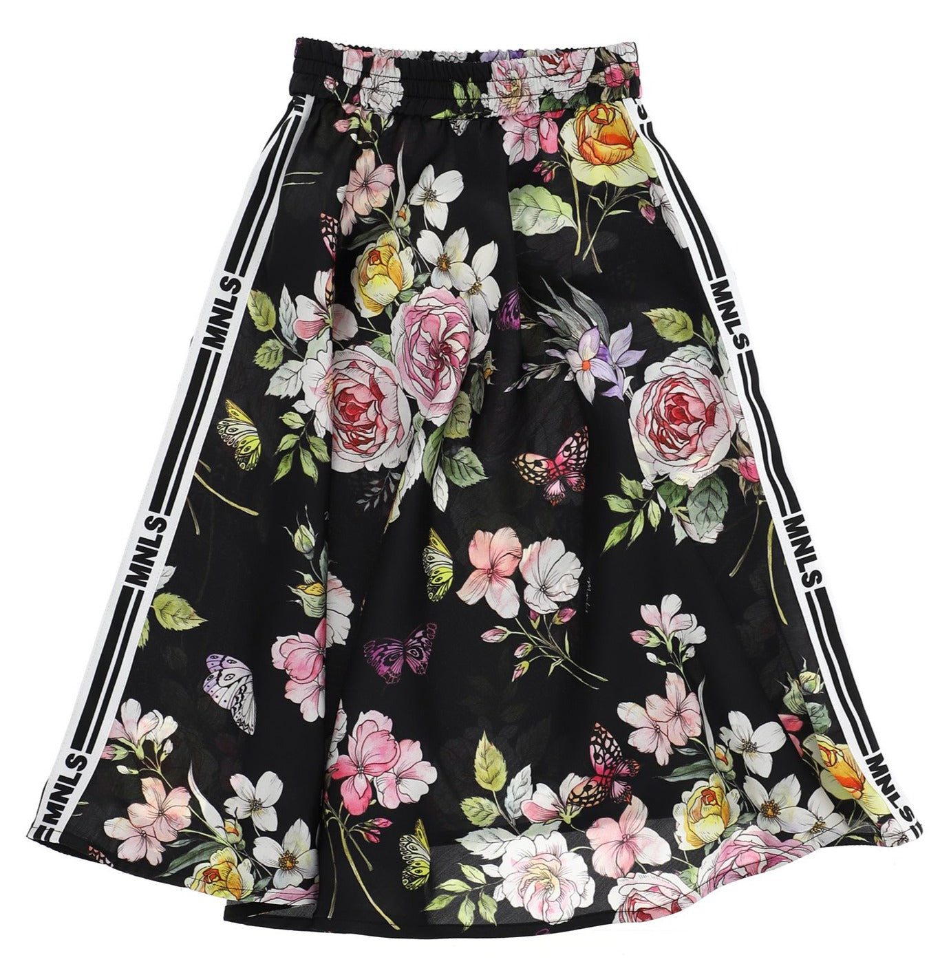 Monnalisa Floral Midi Skirt