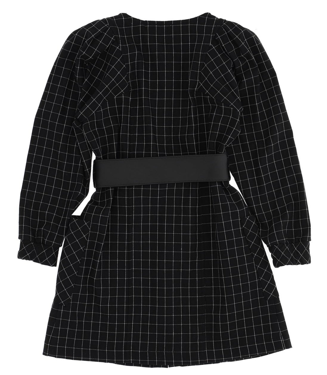 Monnalisa Button Down Belted Dress