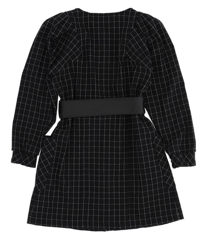 Monnalisa Button Down Belted Dress