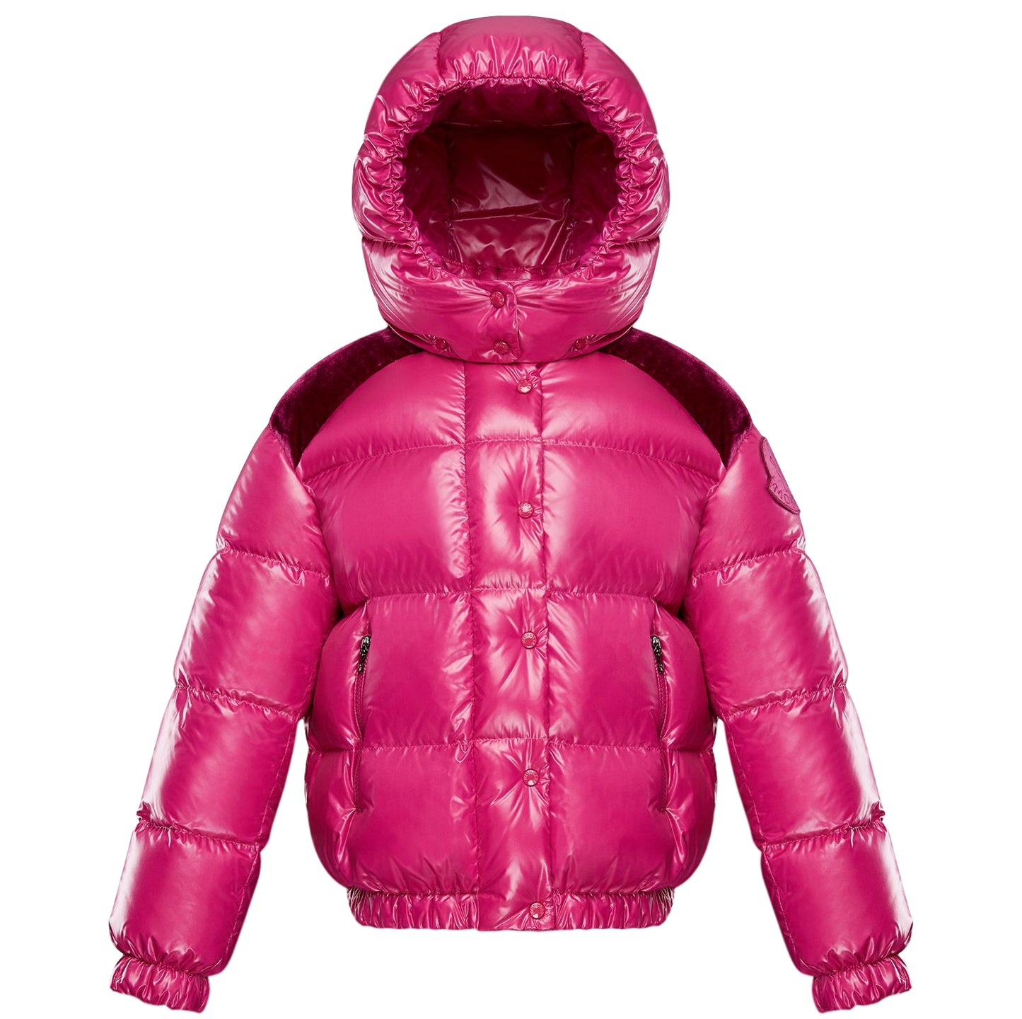 Moncler 46325 Chouette Woven Coat