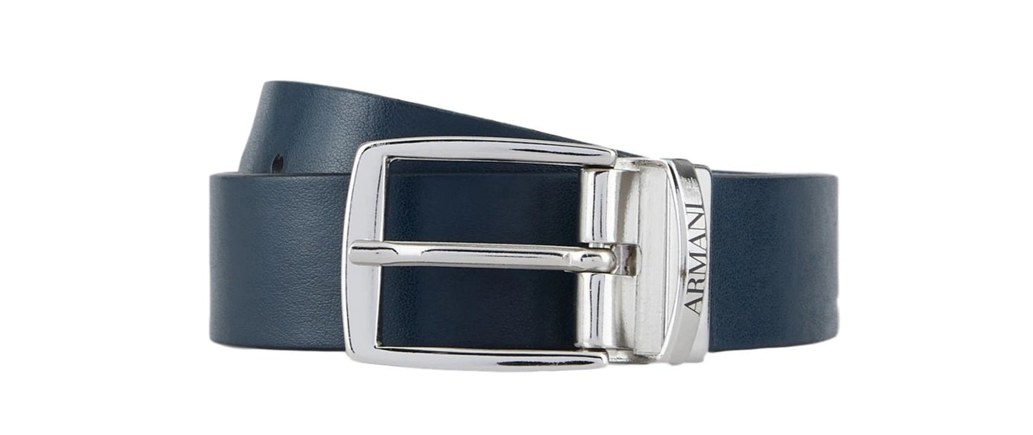 Armani Junior Reversible Buckle Belt