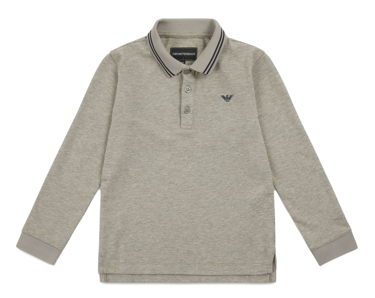 Armani Junior Long Sleeve Polo Shirt