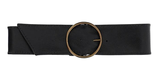 Monnalisa Leather Ring Belt