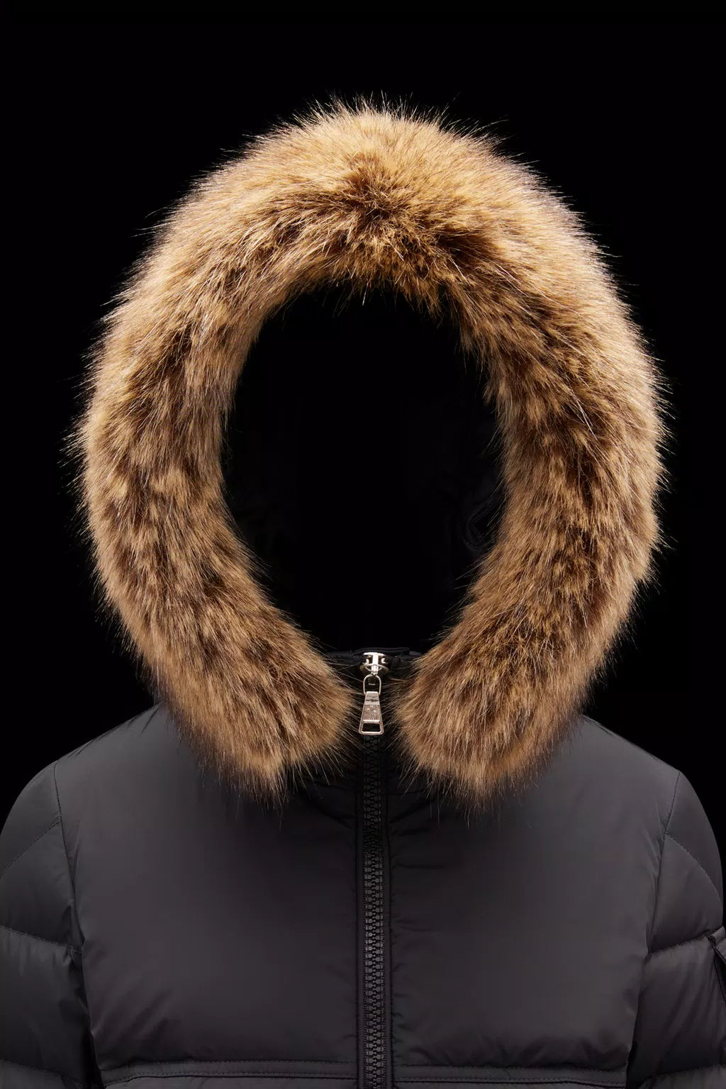 Moncler New Byron Jacket w/ Fur Hood