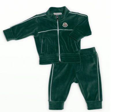 Moncler 2pc Velour Knit Set