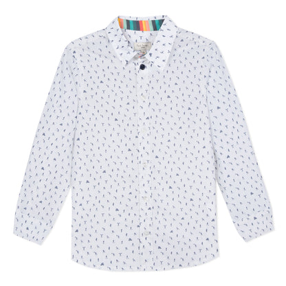 Paul Smith Junior Vernon Patterned Dress Shirt