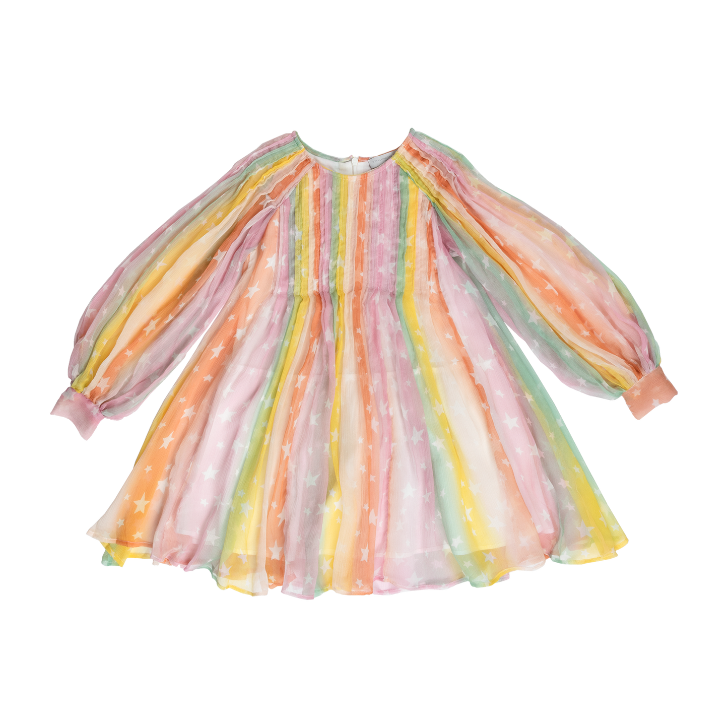 Stella McCartney Girl's Rainbow Silk Dress