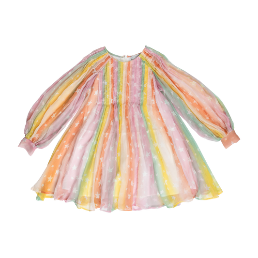 Stella McCartney Girl's Rainbow Silk Dress