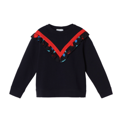 Stella McCartney Hearts Frills Sweater