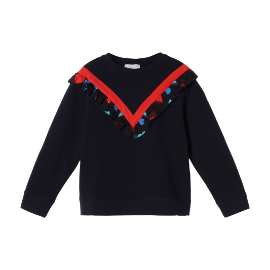 Stella McCartney Hearts Frills Sweater