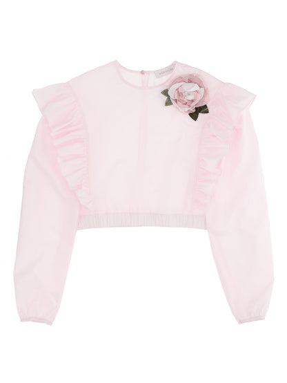 Monnalisa LS Top w/ Rose
