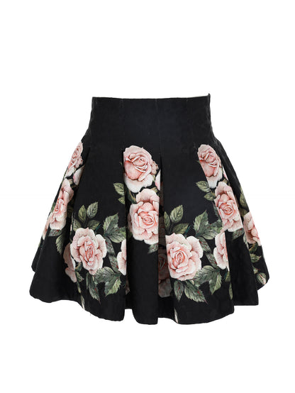 Monnalisa Floral Garden Skirt