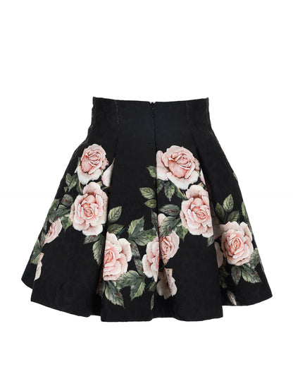 Monnalisa Floral Garden Skirt