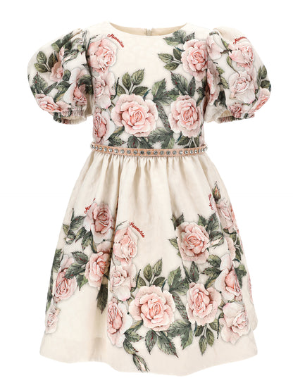 Monnalisa Garden Roses Dress