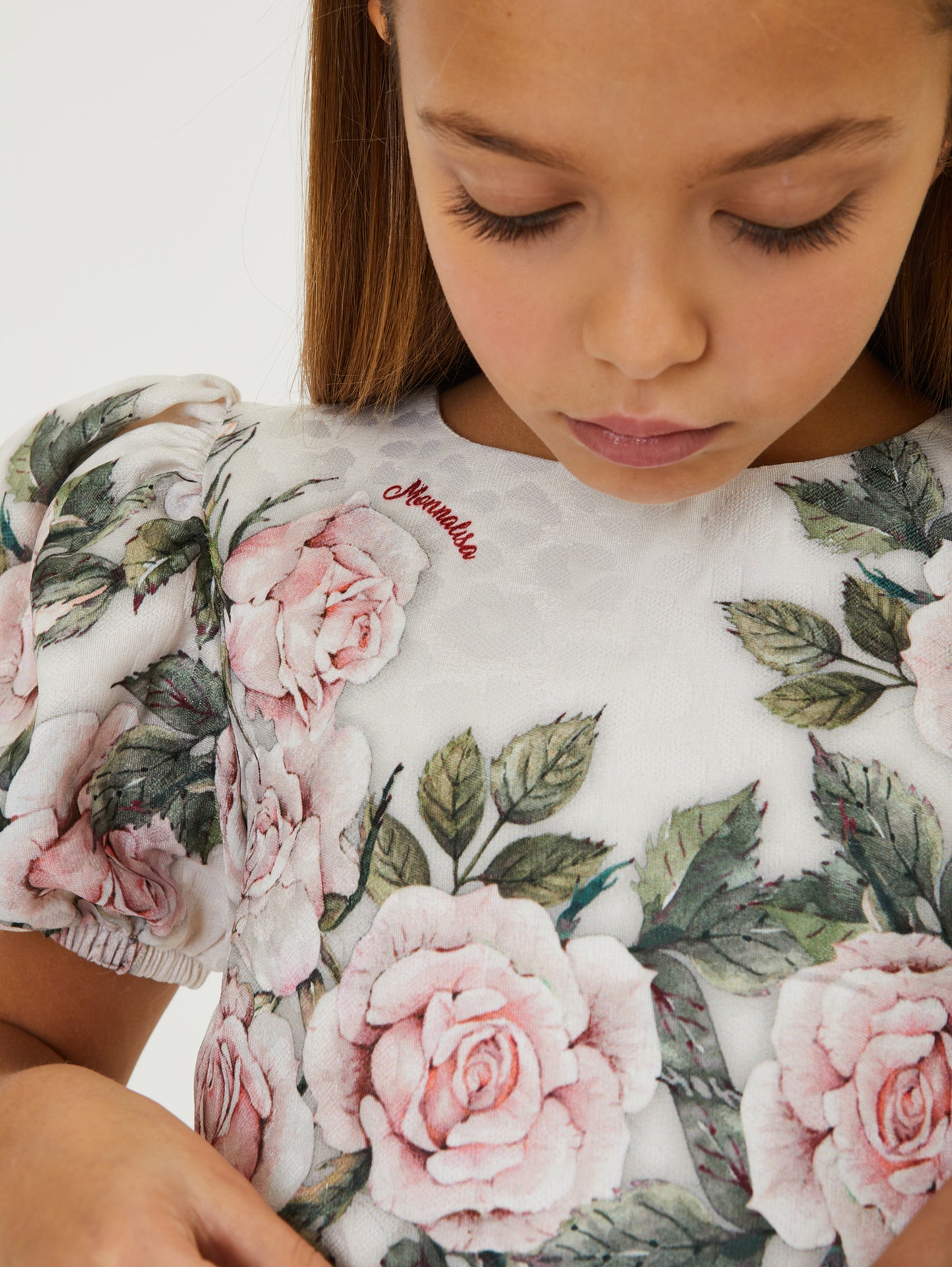 Monnalisa Garden Roses Dress