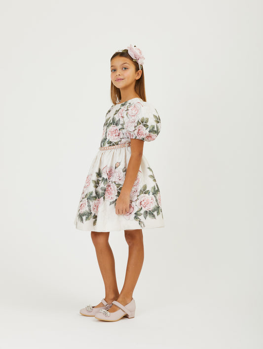 Monnalisa Garden Roses Dress