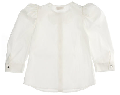 Monnalisa Puff Sleeve Blouse