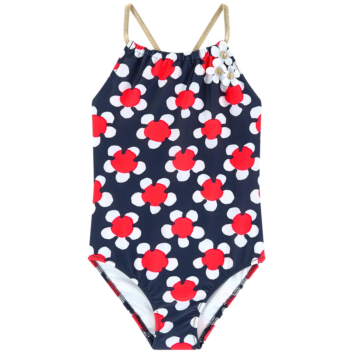 Little Marc Jacobs Allover Daisy 1pc Swimsuit